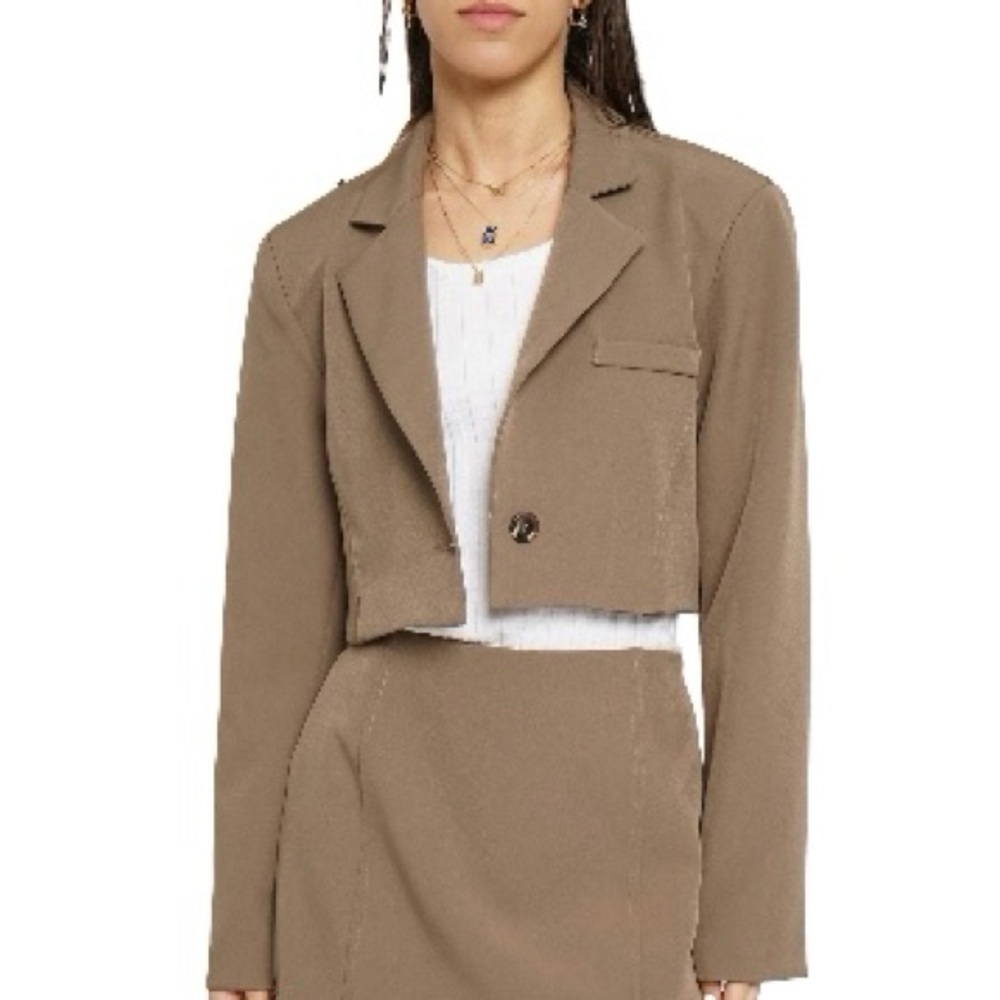Nordstrom Know One Cares Crop Blazer